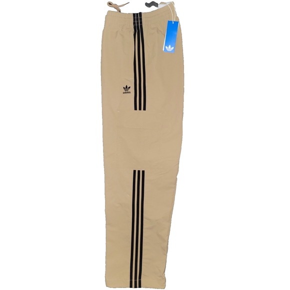 NEW Mens ADIDAS ORIGINALS CARGO Trefoil Track PANTS Small JY1392 Cardboard Brown - Picture 6 of 8